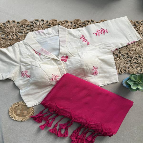 Handloom khadi saree