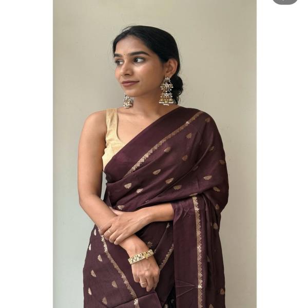 Jute Khadi Saree