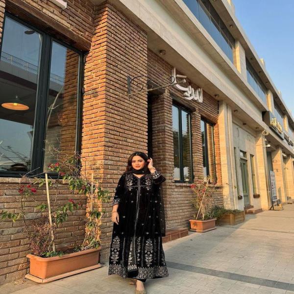 EMBROIDERED ANARKALI GOWN