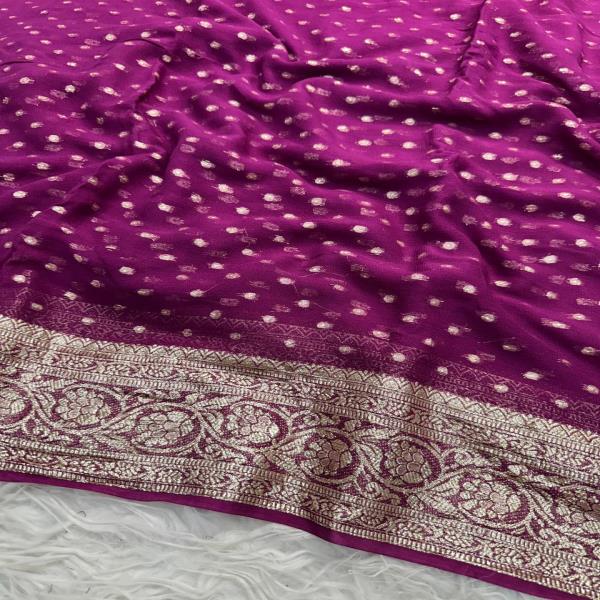 Viscose Georgette Saree