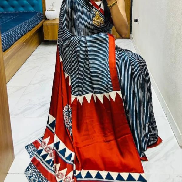 super hit model silk Saree