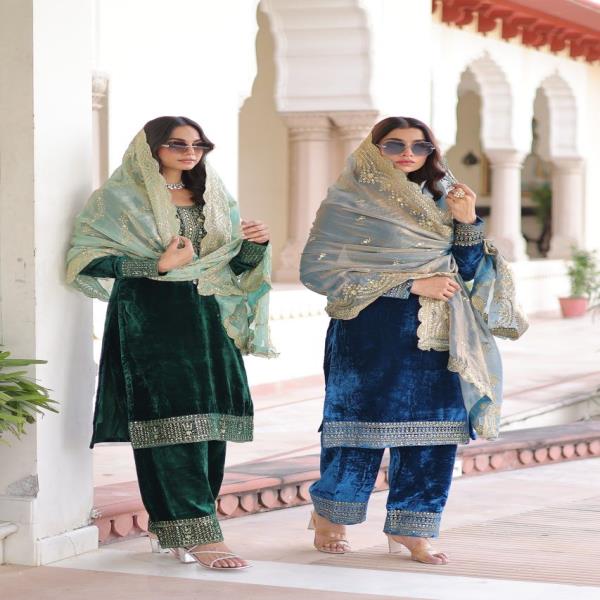 TOP-PANT-DUPATTA Set